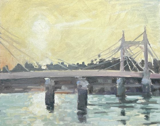 Albert Bridge sunset