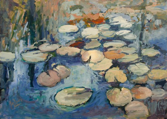 Water lilies VII