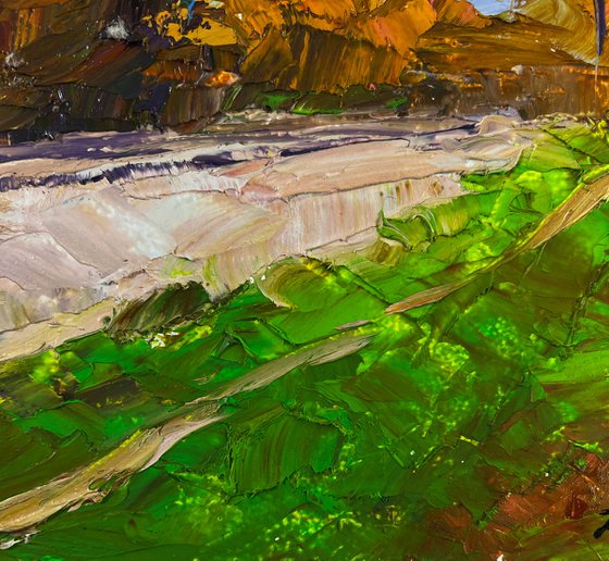 Autumn Silence on the Road