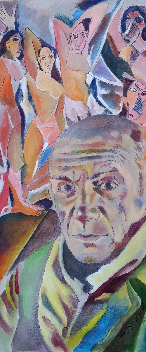 Picasso and Les Demoiselles by Paola Imposimato