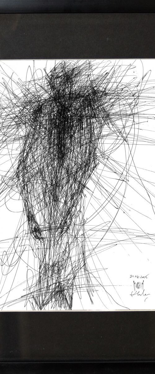 WE ARE PERENNIAL ENERGY COSMIC LINES SPIRITUAL ANGEL BY KLOSKA ONIRIC ART OFFER by Kloska Ovidiu