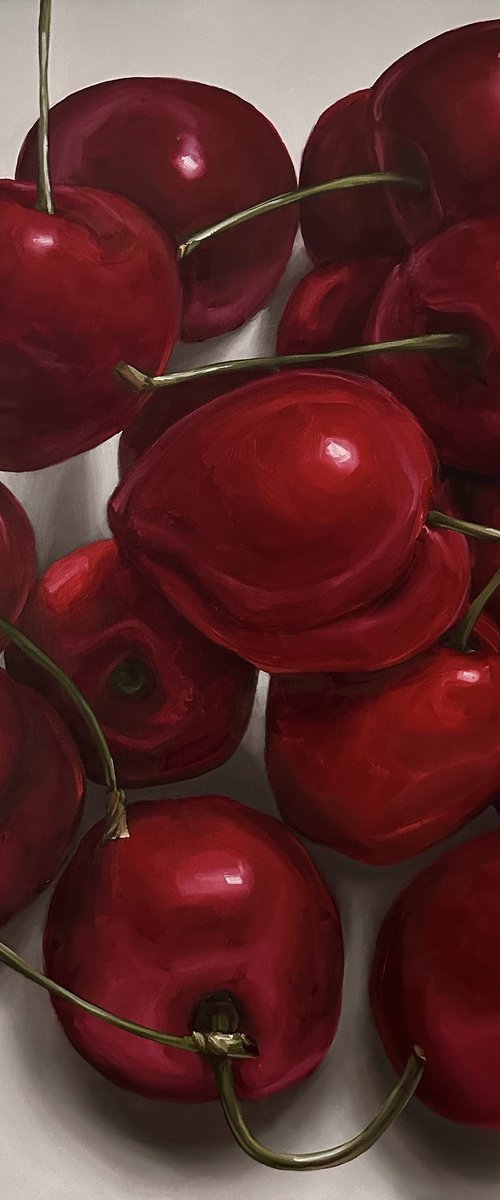 Hyperobal object#1 cherries by Catherine Braiko