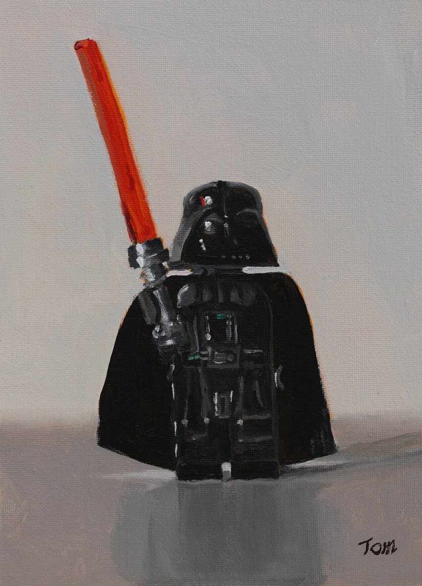 Lego Darth Vader by Tom Clay