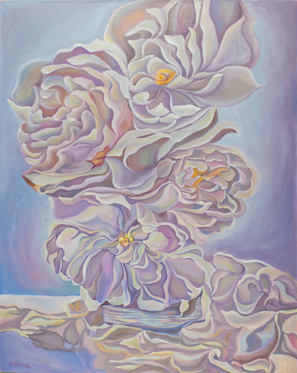 Pearl Flowers by Olga Volna