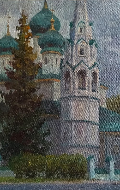 The cathedral in Yaroslavl by Olga Goryunova
