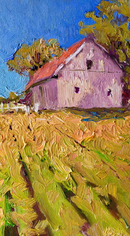Old Barn in Midwest by Suren Nersisyan