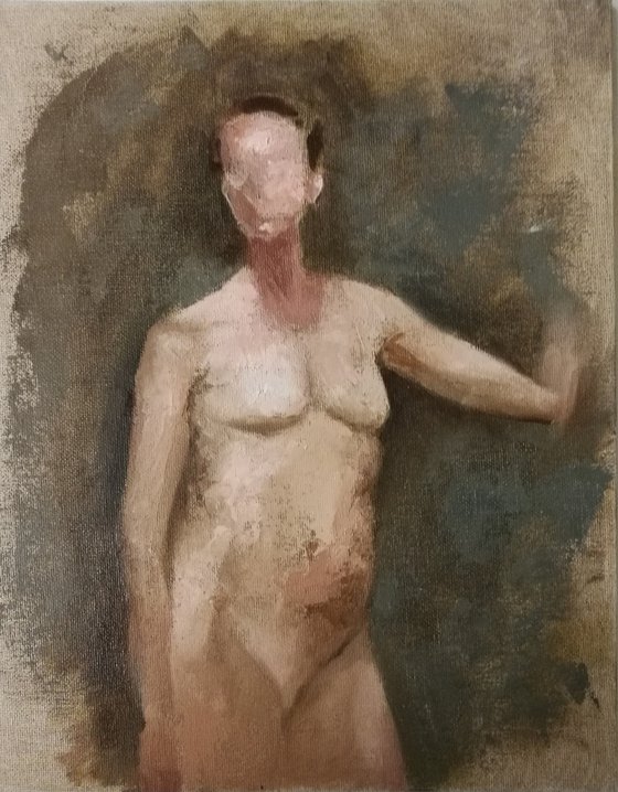 Standing pose - Nude Study