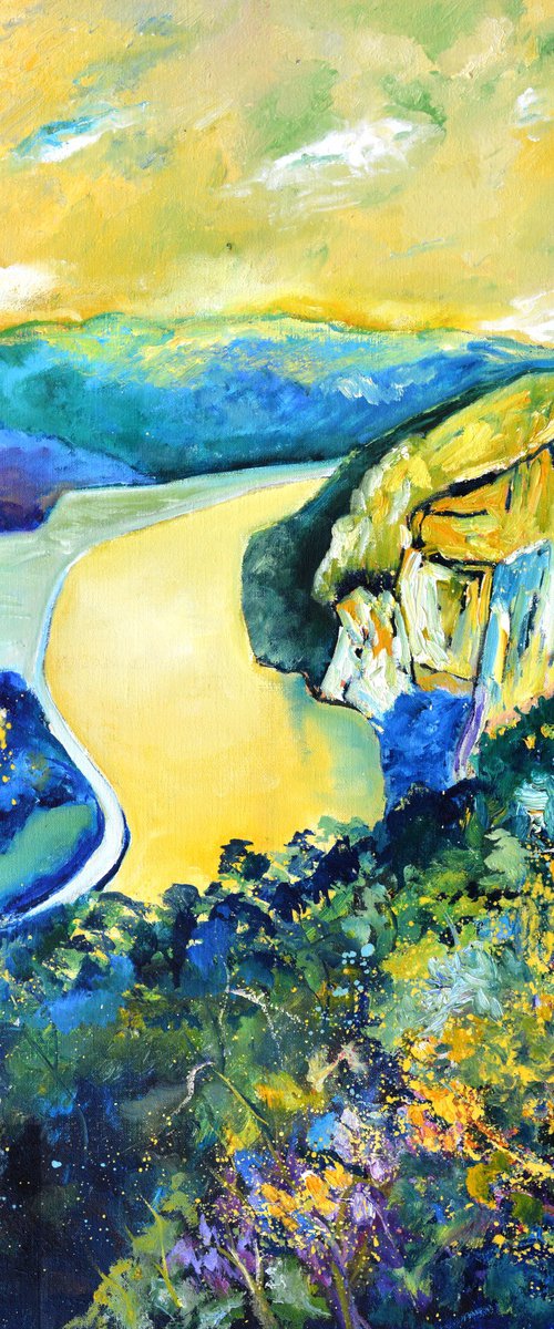 Yellow river by Pol Henry Ledent