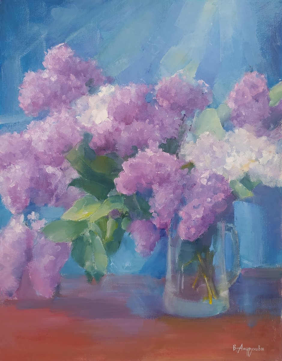 Lilac By Valentina Andrukhova, 14 X 18, Artwork For Sale On Artfinder