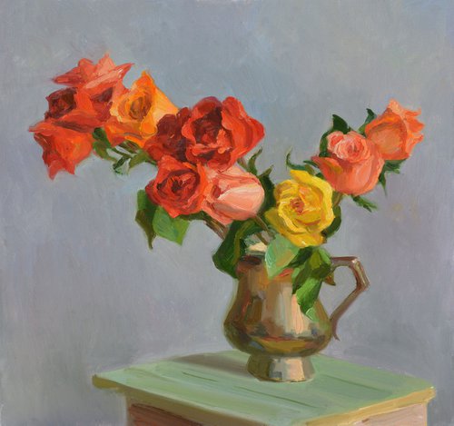 Roses by Yulia Pleshkova