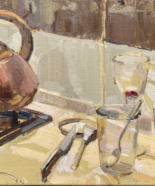 Kitchen still life by Nataliia Nosyk