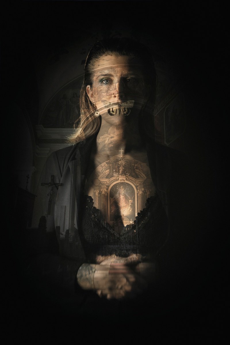 Surrealistic Photograph , Murmurs Of The Night O By Cedric Brion, 17 X 23, Artwork For Sale On Artfinder