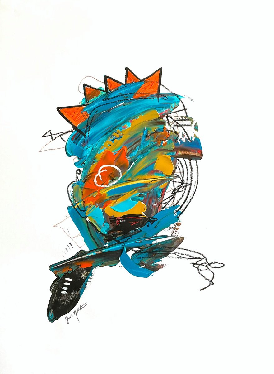 Doom Scrolling - Full Title In Description By Jake Nordstrum, 18 X 24, Artwork For Sale On Artfinder