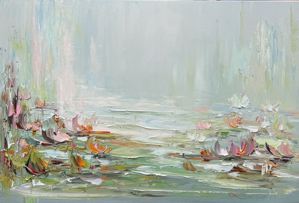 Water lilies No 165 by Liliana Gigovic