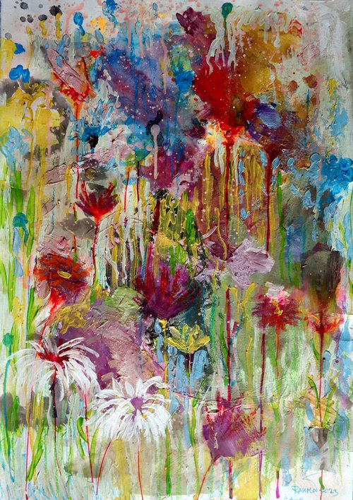 Fantasy with Flowers 99 by Rakhmet Redzhepov