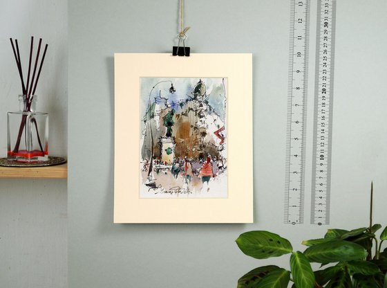 Vienna Watercolor Art