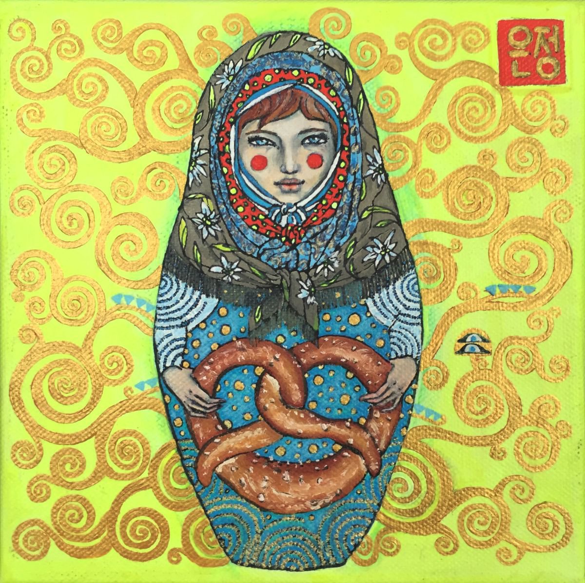 Matryoshka collection: Klimt and integration by Natali pArt