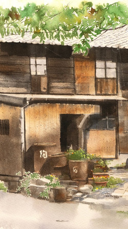 Old Pottery Workshop in Tokoname by Masato Watanabe