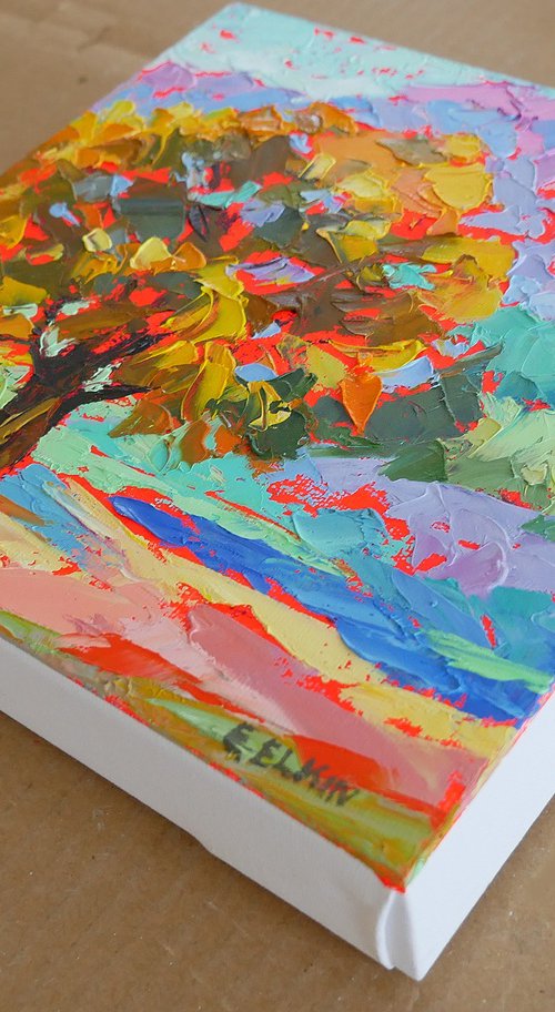 Fall Tree by Elizabeth Elkin