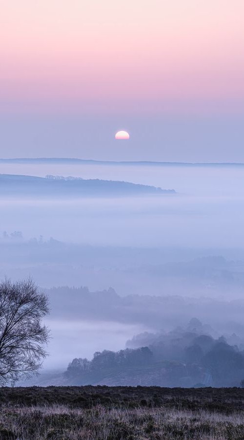 Soft sunrise - Dartmoor by Baxter Bradford