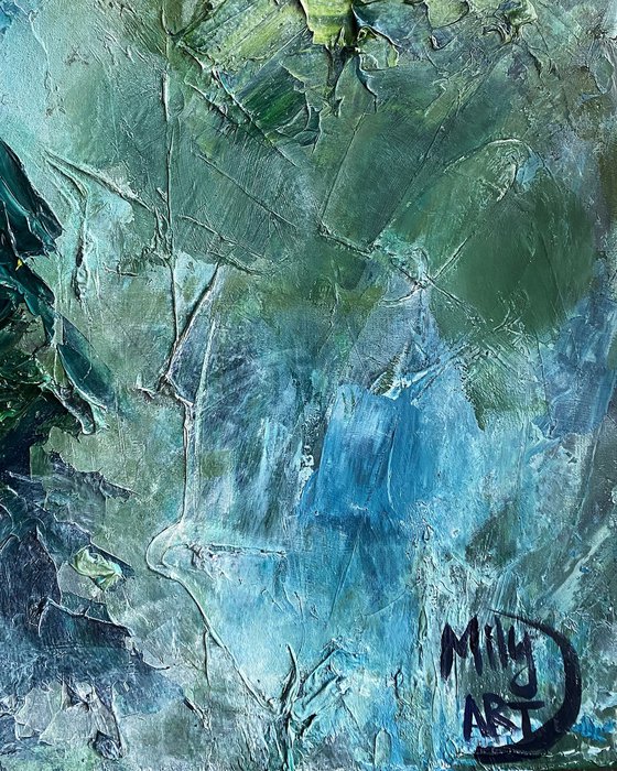 Forest Landscape Oil Painting