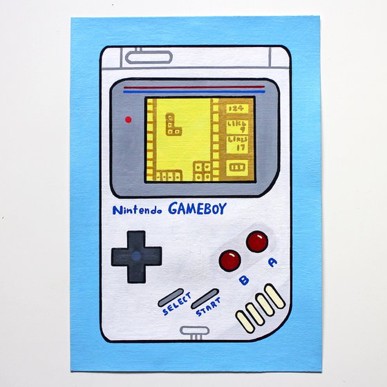 Game Boy A5 Pop Art Painting