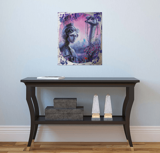 НЕЗНАКОМКА И СТРАУС.