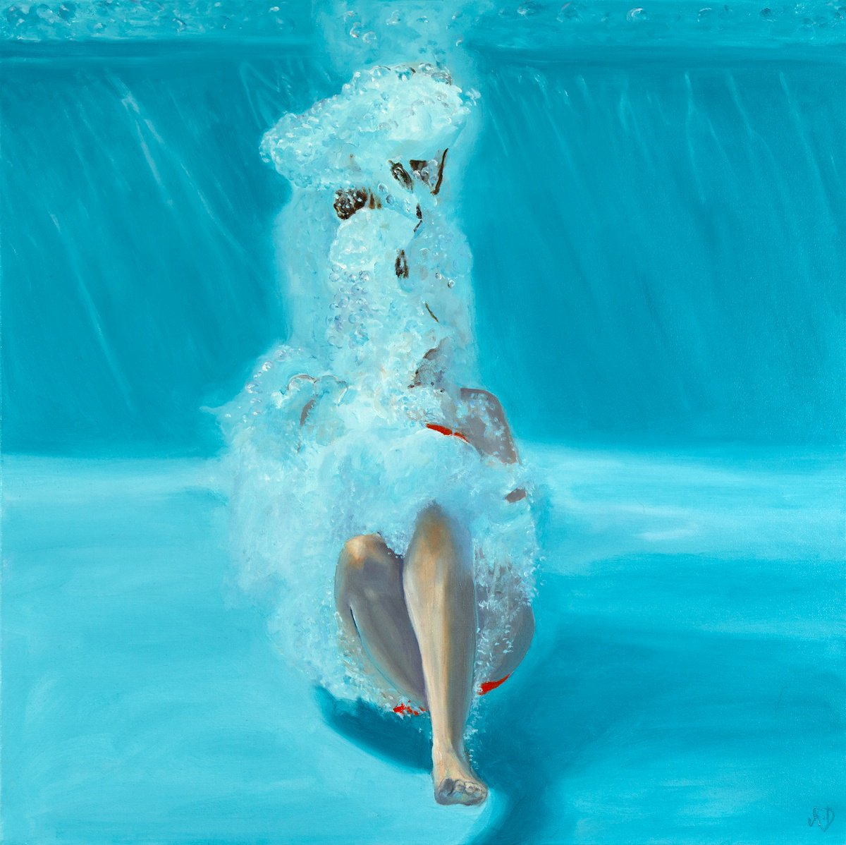 Bomb 2 Oil painting: Amy Devlin | Artfinder