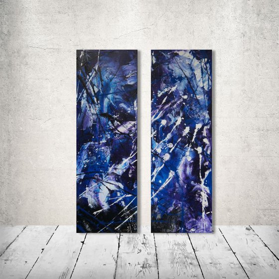 Blizzard (Diptych: 2x 30x90cm)