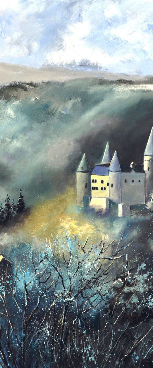 A medieval castle by Pol Henry Ledent