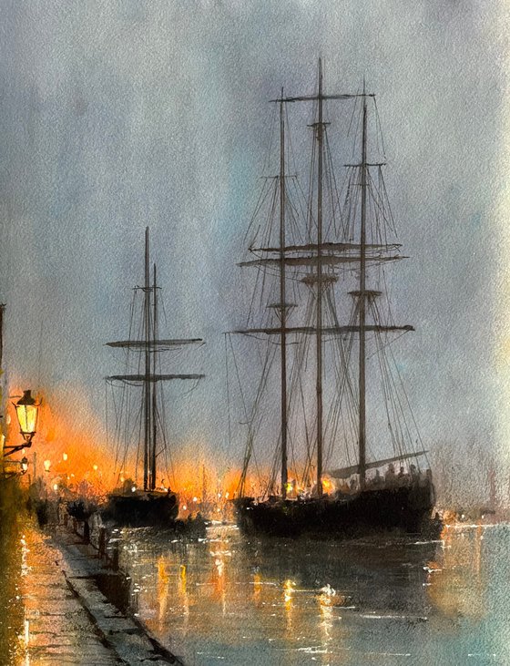 Dawn at the Harbour