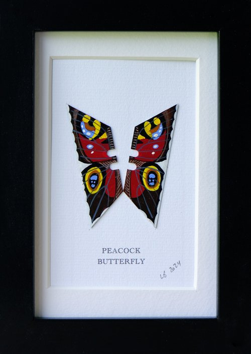 Peacock butterfly by Lene Bladbjerg