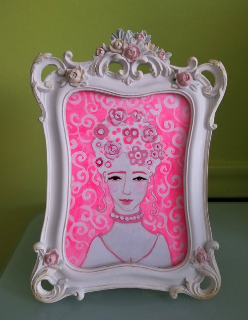 Queen of Pink Baroque by Karen Rieger