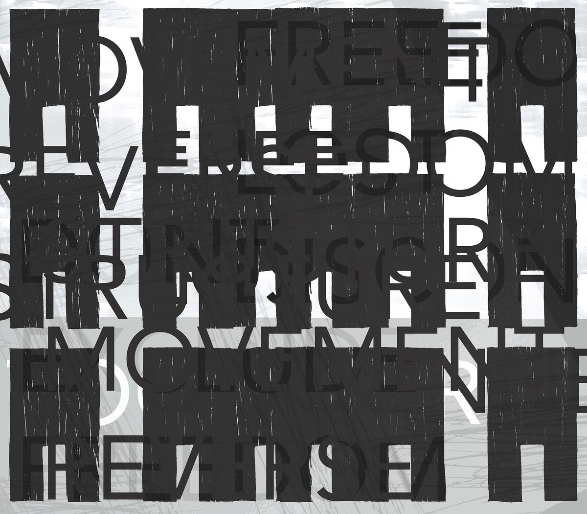 Abstract Print By The Most Active, 17 X 15", Maybe Thats Wrong 2, Original Artwork