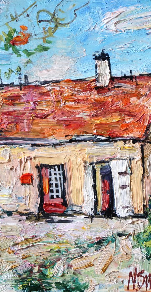 House in Limeuil by Nikifor Swiristuhin