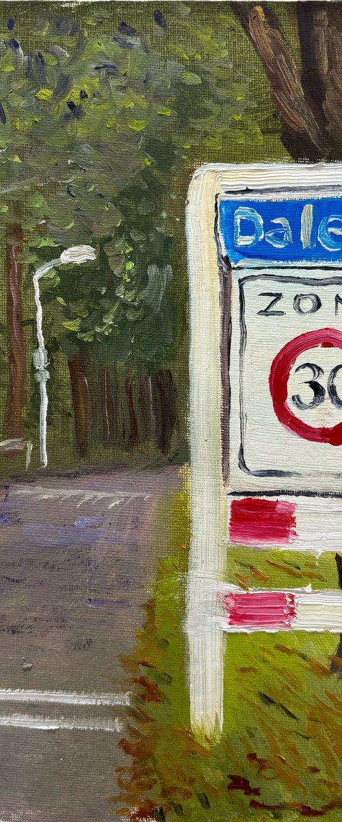 Welcome in Dalen. Plein air by Dmitry Fedorov