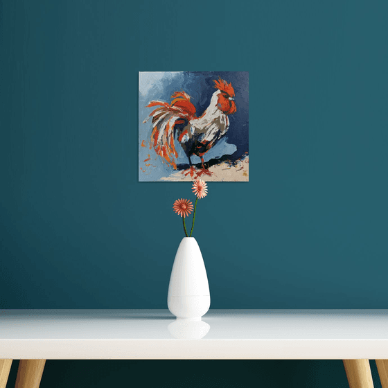 Colorful Rooster.
