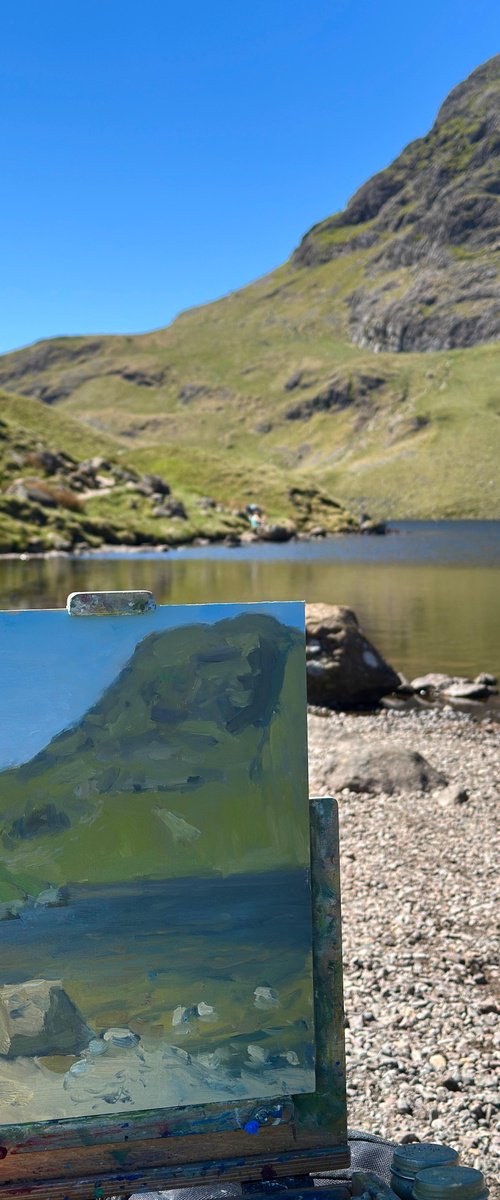 Stickle Tarn Rocks by Alex James Long
