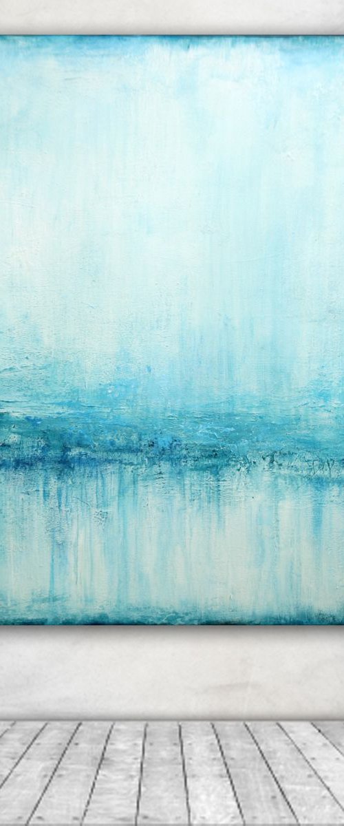 Abstract Seascape IX by Behshad Arjomandi