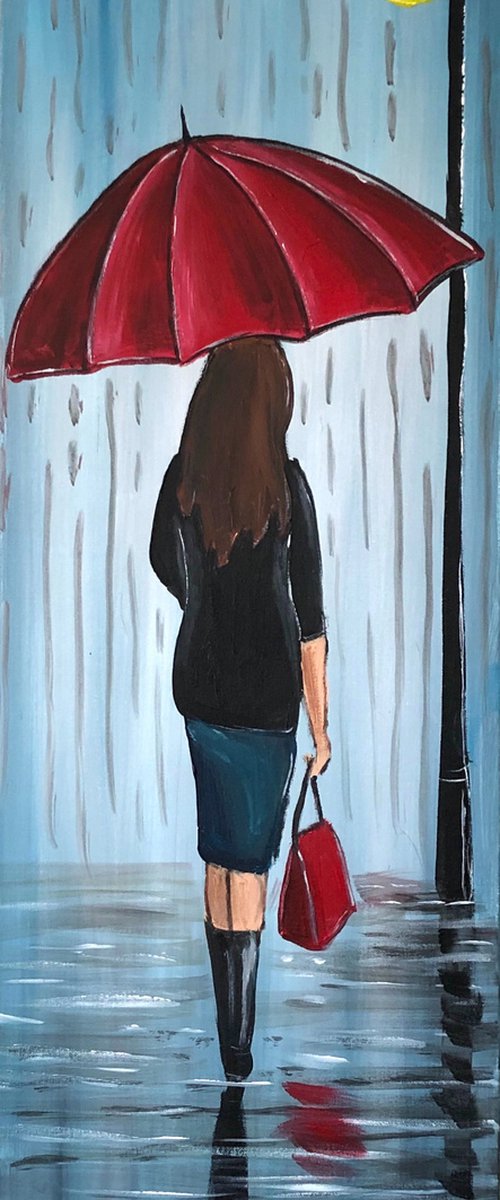 Waiting In The Rain by Aisha Haider