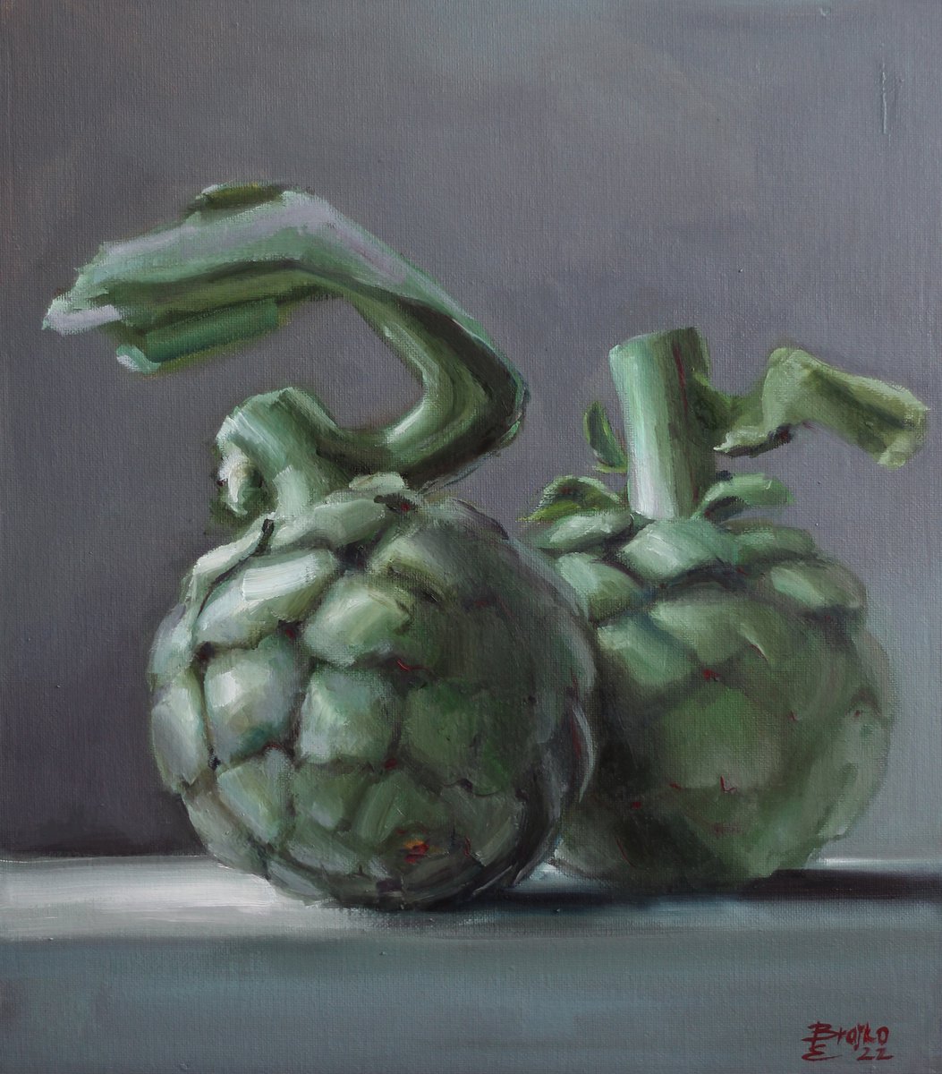 artichokes by Catherine Braiko