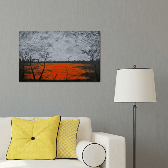 Sun in the lake 8
