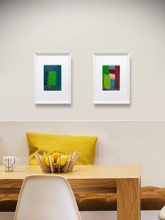 SET of 2, 'ROOMS OF LIGHT' 09-10