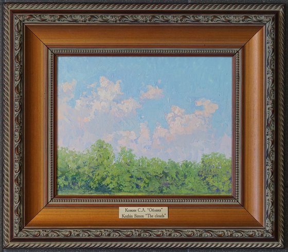 Clouds. Botanical Garden