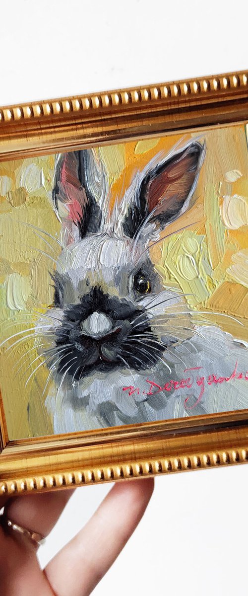 Rabbit by Nataly Derevyanko