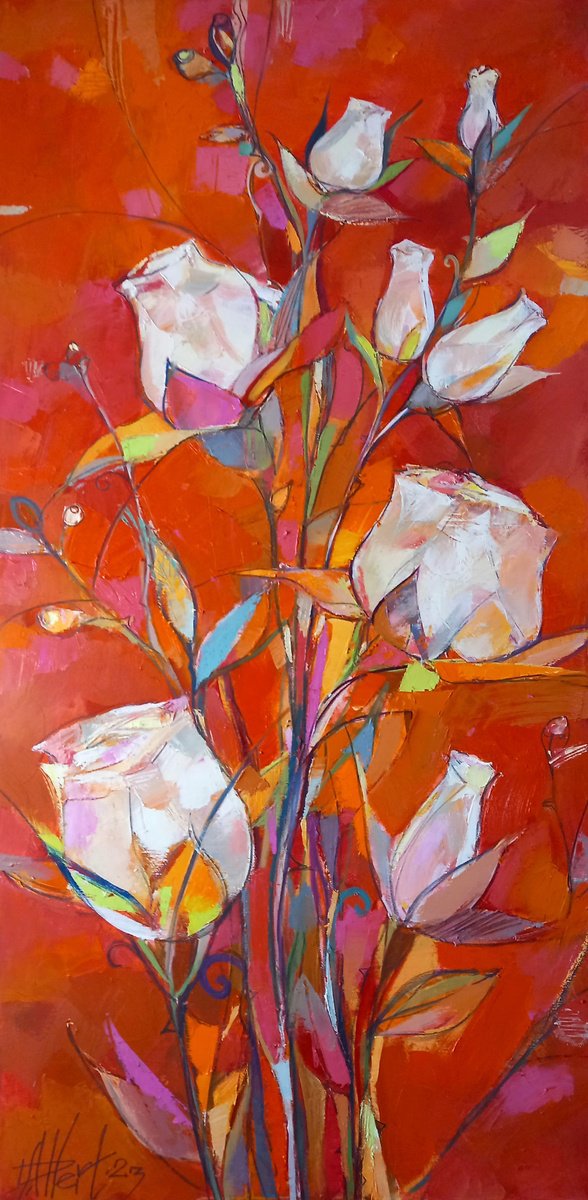 2 x Four Roses by Daniel Jordanov - Alberchy