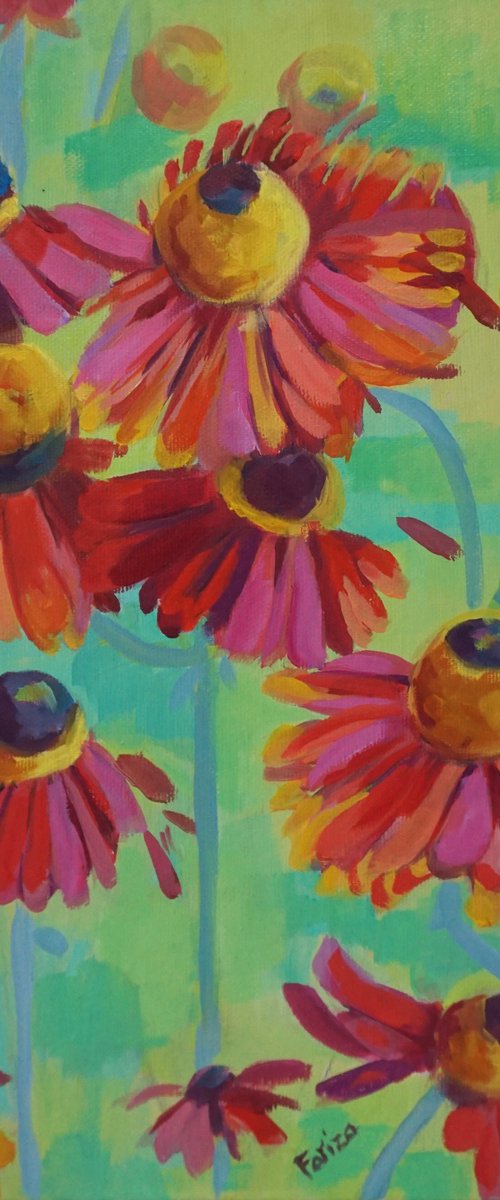 Field in Bloom by Amaya Fernández Fariza