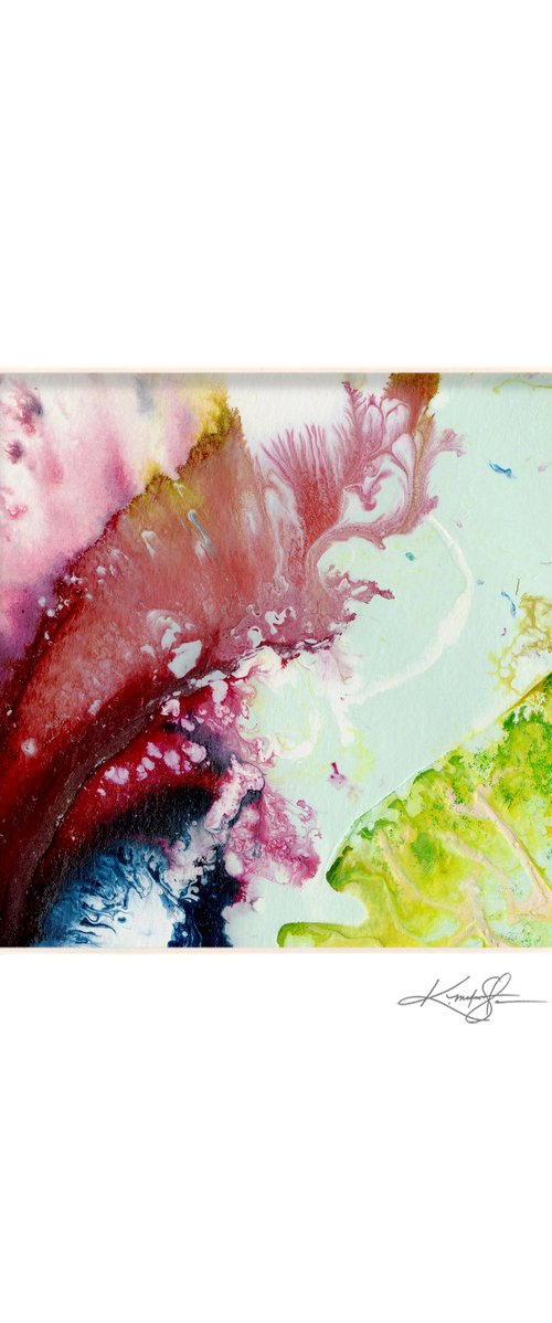 Color Journey 58 - Mixed Media Abstract Painting by Kathy Morton Stanion by Kathy Morton Stanion