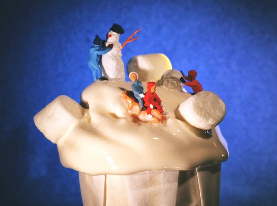 Ice Cream Winter Snow