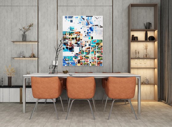 Mosaic of coastal dreams